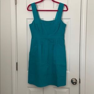 Nanette Lepore Teal Dress with Pockets
